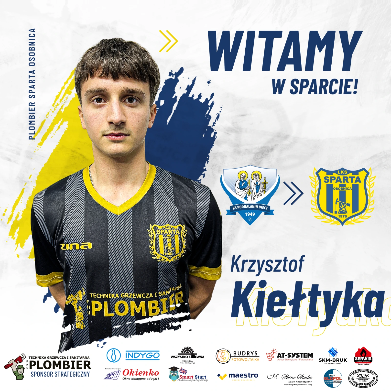 Krzysztof Kiełtyka dołącza do Sparty!